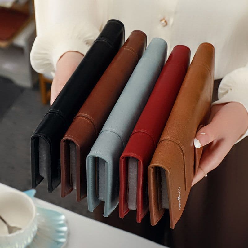 G5U Women's Wallet High-Appearance Ins-Style Bank Card ID Card Double Zipper Multi-Card Slot Magnetic Buckle Vertical Long Wallet