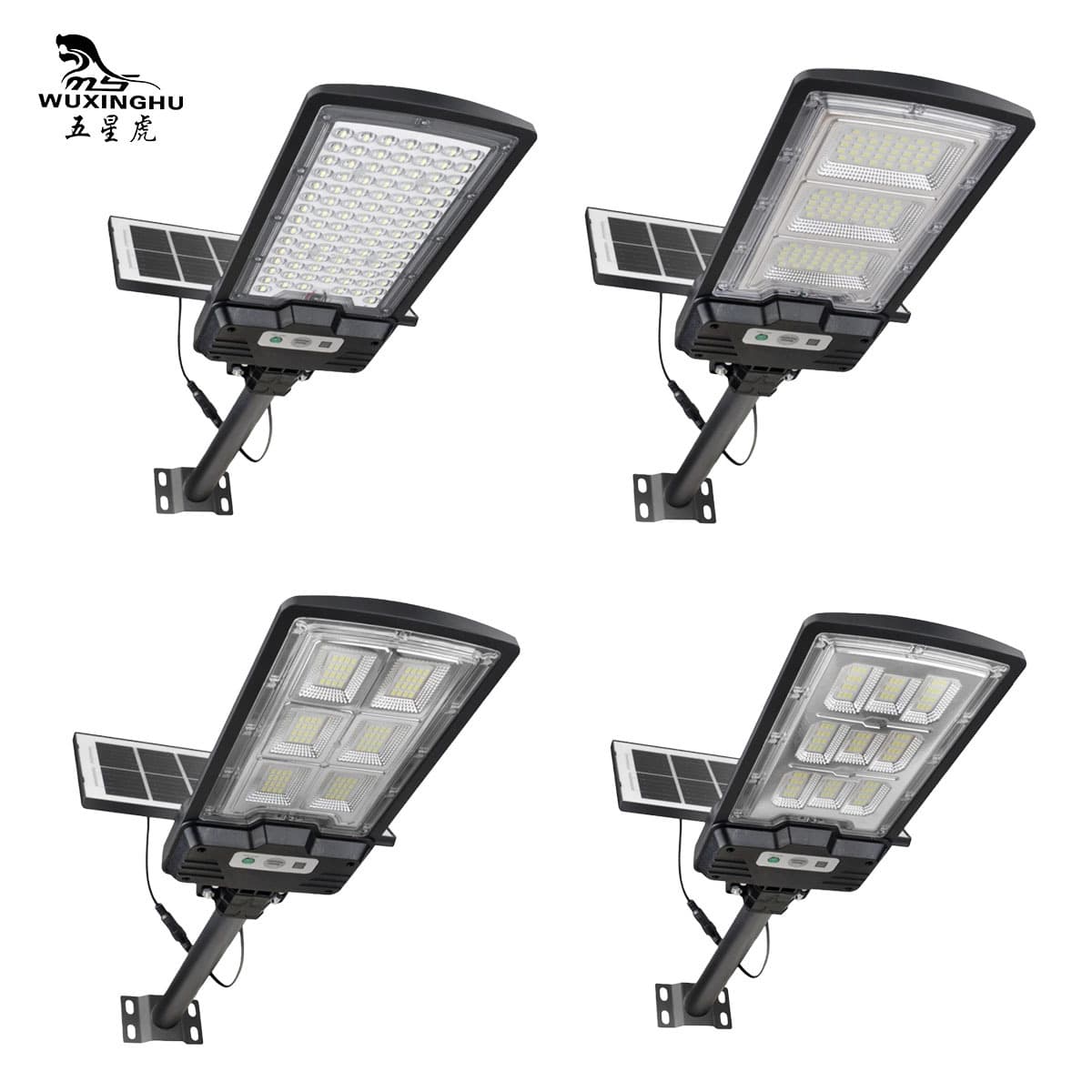 Outdoor High Power Solar Split Street Light LED Light Control Sensor IP65 Waterproof Garden Lighting
