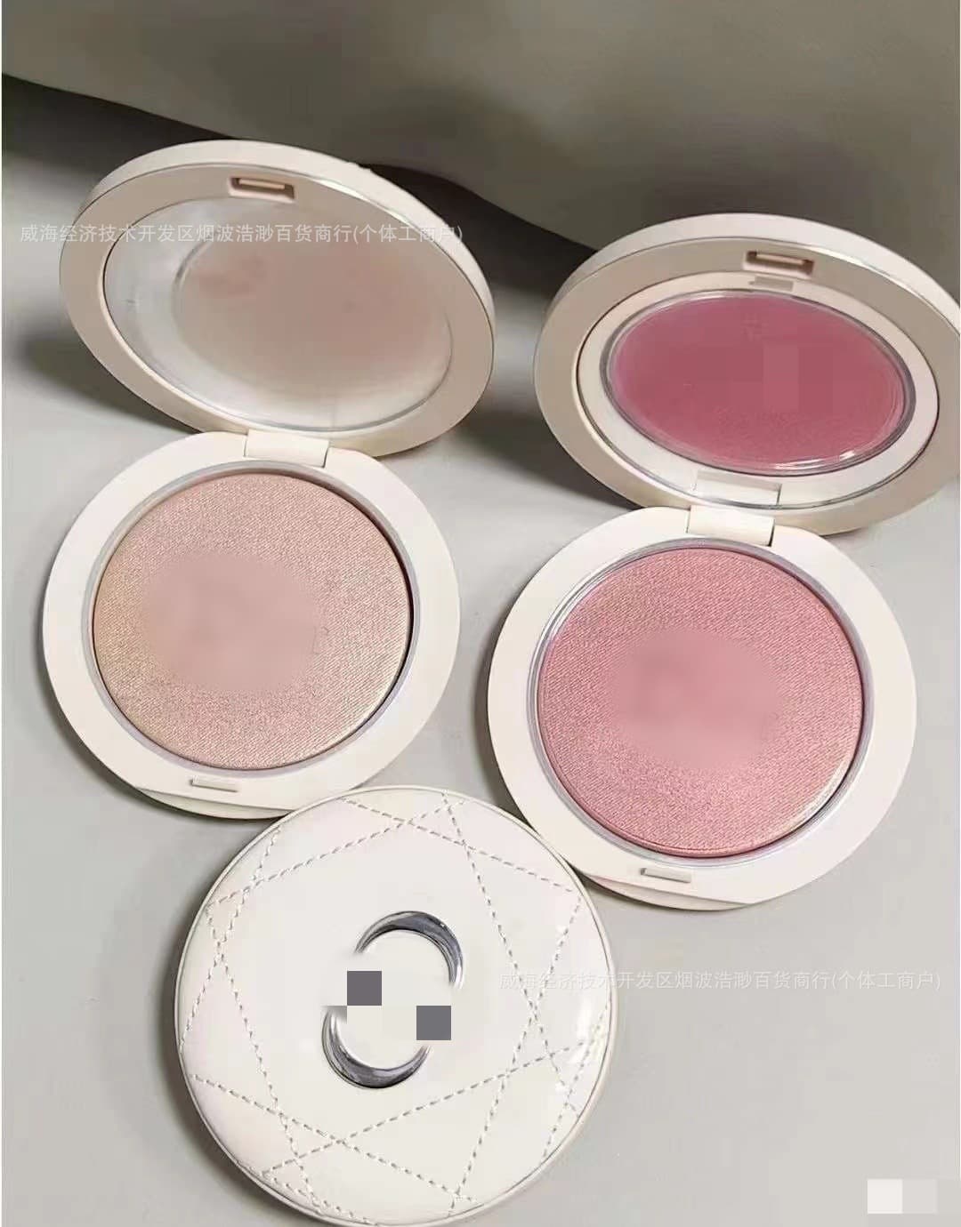 Cross-border top brand 2025 new version Di family backstage four-color highlighter face palette #001 002 003 004