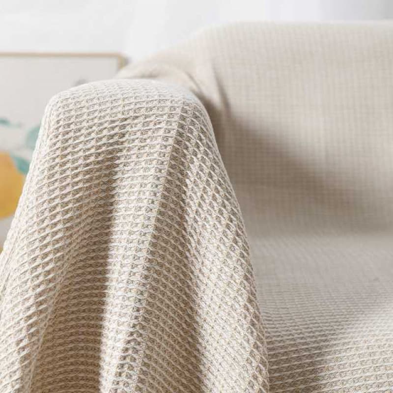 Sofa Cover White Sofa Slipcover Full Cover Sofa Throw Full Cover Single Double Sofa Blanket Cross-border Ice Silk Non-slip