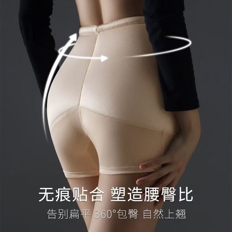 Fake butt hip-lifting panties fixed sponge pads cross-border hip-enhancing body shaping hip-enhancing underpants.
