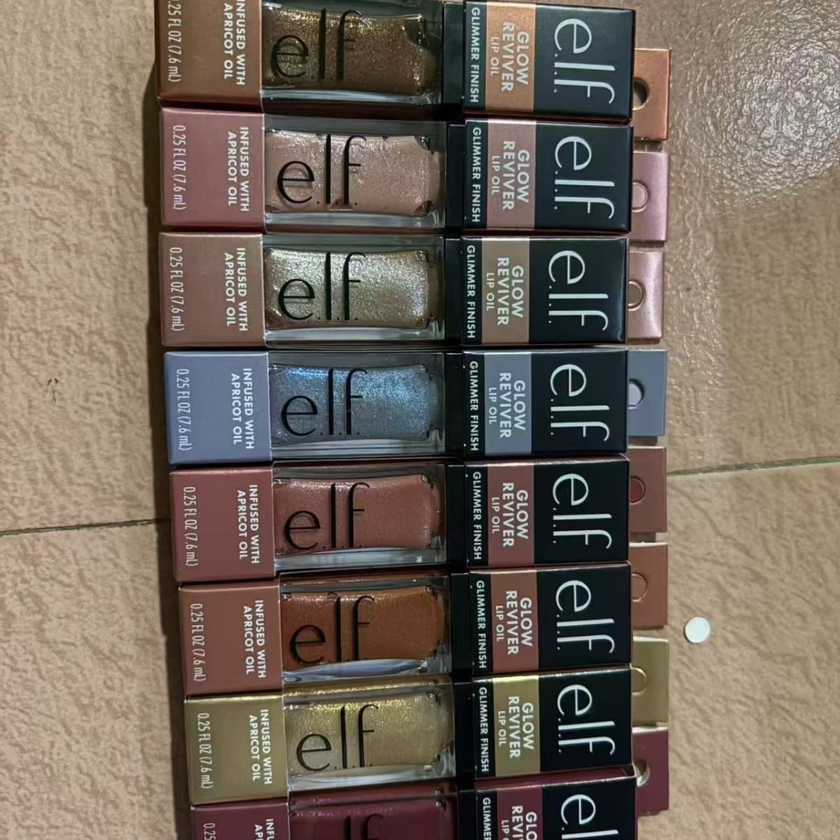 Cross-Bestseller Elf Power Grip Lip Gloss, Moisturizing, Non-Staining, Lightweight, Film-Forming, Non-Drying, Non-Sticky