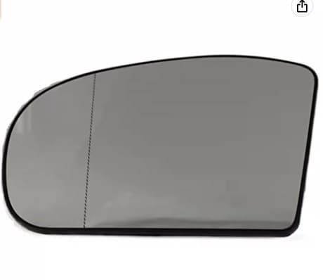 Suitable for 2000-2006 Mercedes-Benz C-Class W203 E-Class W211 Reversing Lens Rearview Mirror Reflector