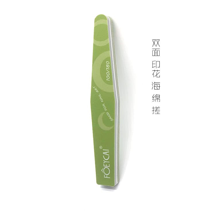 Nail Salon Special Sponge Rubbing Strip Nail Polishing and Removing Phototherapy Nail Moon Pattern Sponge Polishing Manicure Sanding Strip
