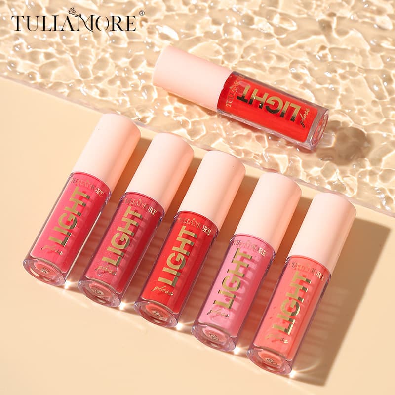 Amazon Best-Selling Moisturizing Candy Lip Gloss Set - Mirror Shine Pearlescent Nude Lip Gloss 6-Pack Lip Oil