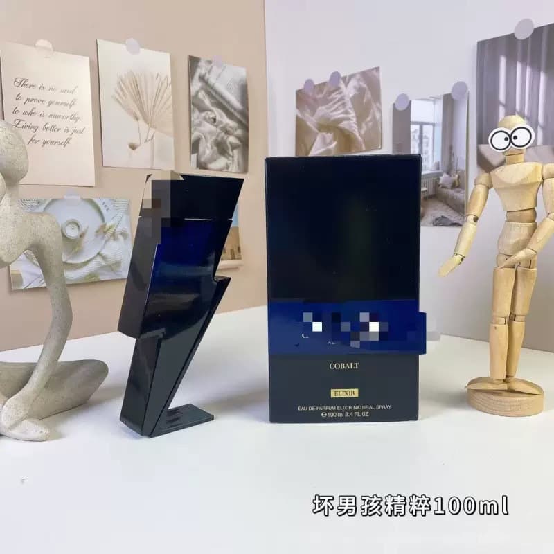 Cross-border Trade Perfume Essence Electric Edition Lin Men's Intense Fragrance Black Bad Boy Wholesale 100ml Perfume