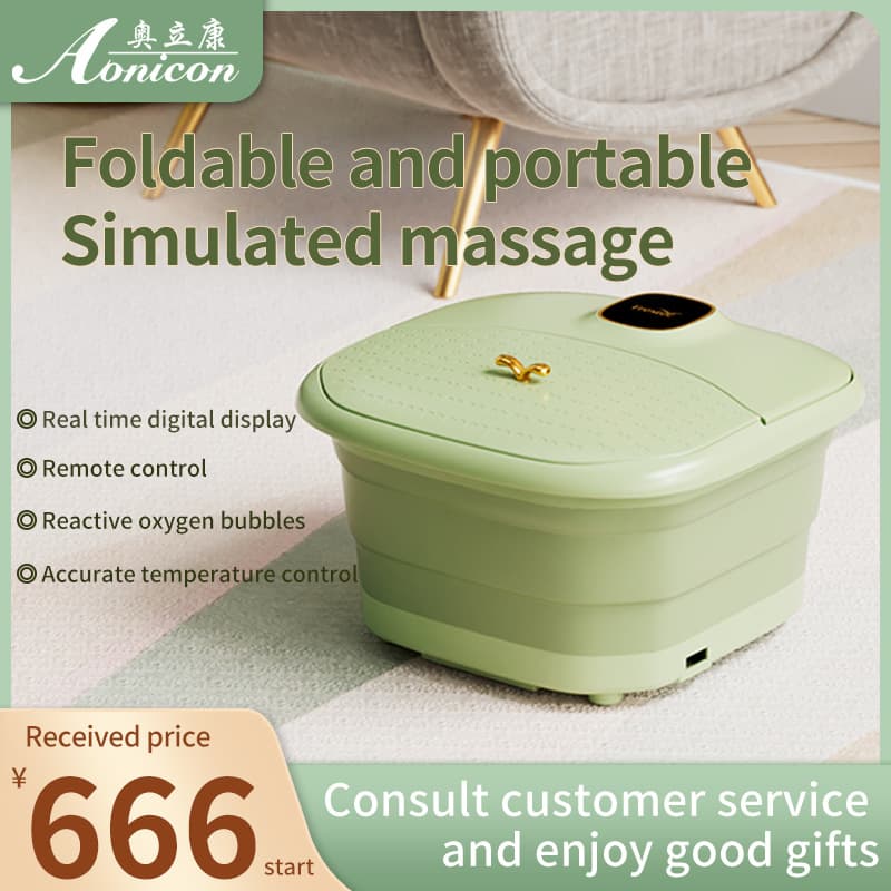 European standard folding foot spa for export to Southeast Asia and Europe, foot bath massager
