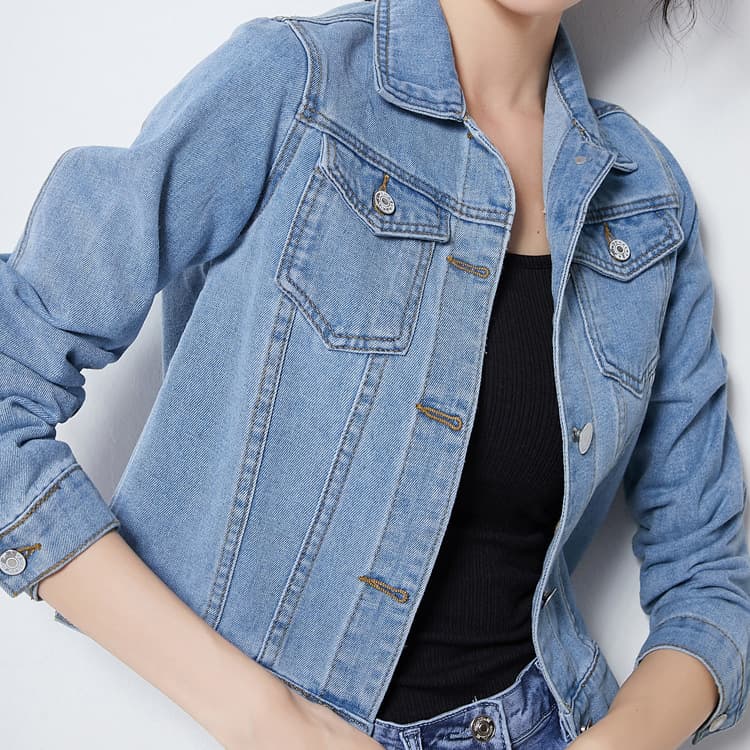 denim jacket women coats AliExpress candy color short denim jacket jacket tops for women