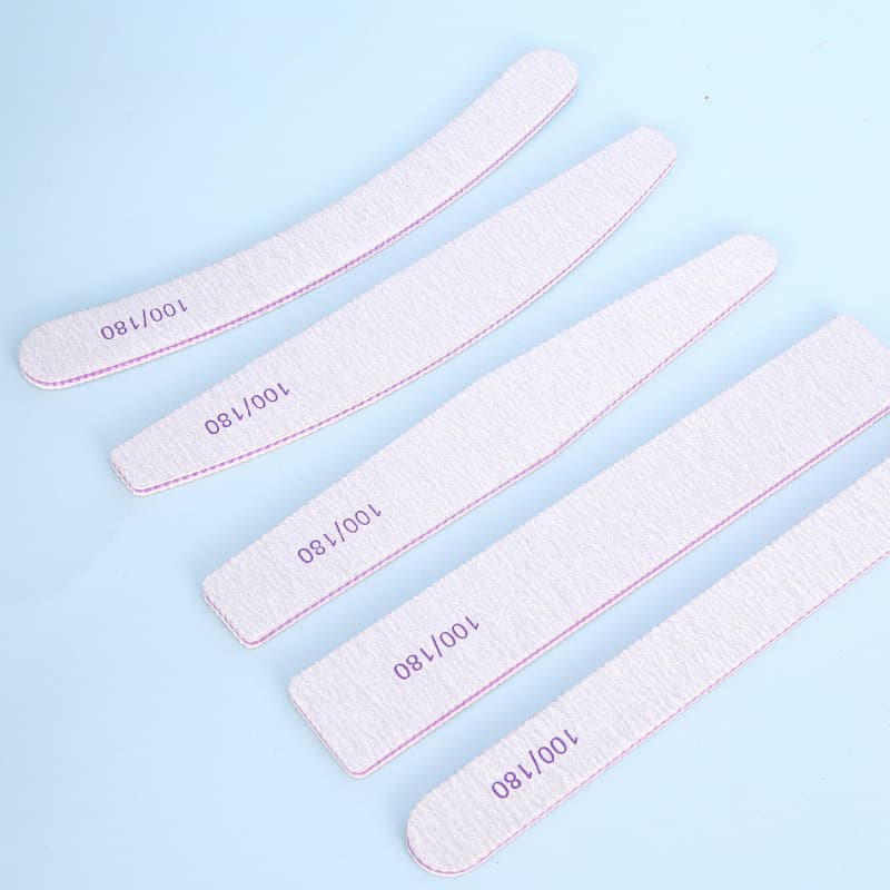 Manufacturer's ready-made thickened nail file, double-sided nail polishing strip, buffing strip, the same tool used in nail salons