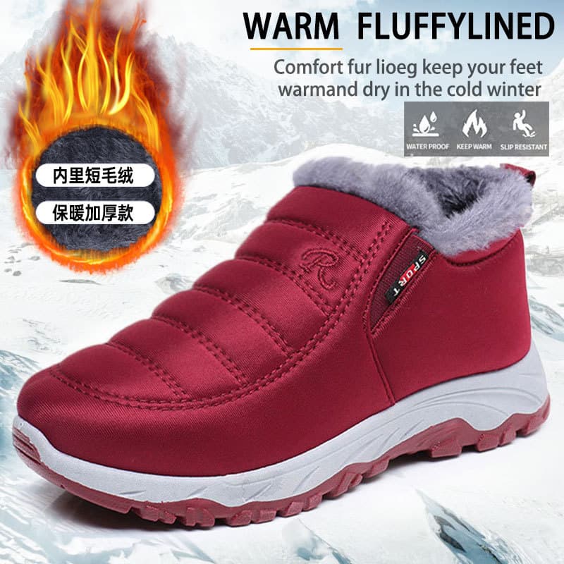 Cotton Shoes for Men 2025 Winter New Arrival Large Size Men's and Women's Snow Boots Thick Sole Outdoor Warm Thickened Middle-aged and Elderly Cotton Boots