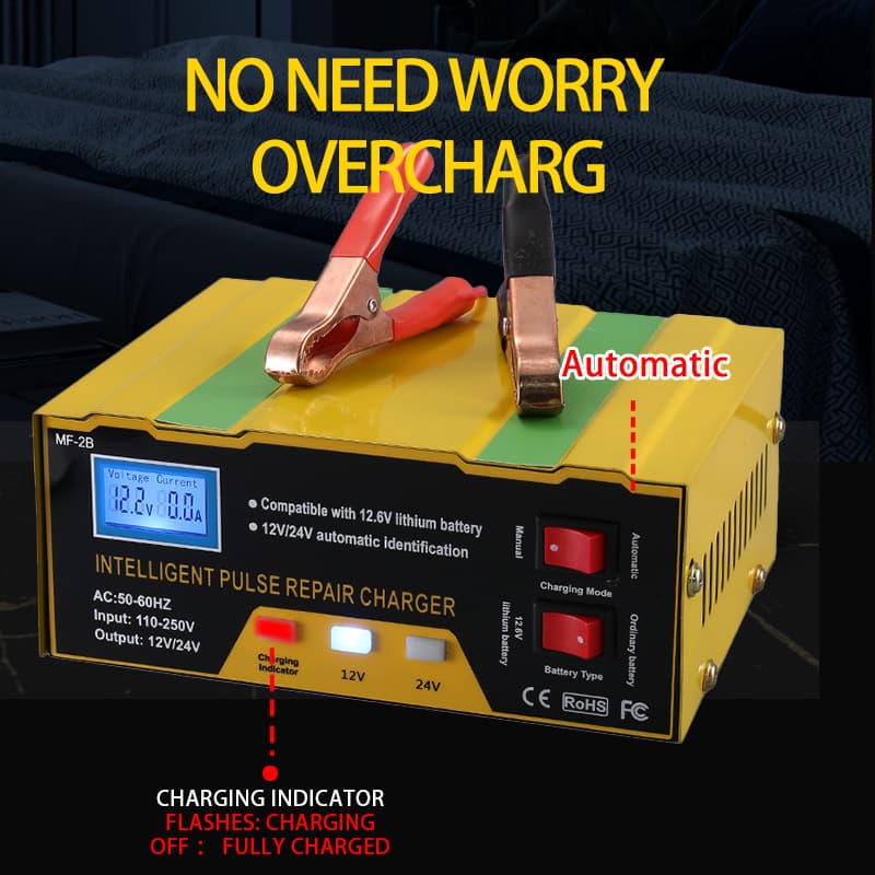 Manufacturer wholesale battery 12V charger 12V10A motorcycle charger car battery charger