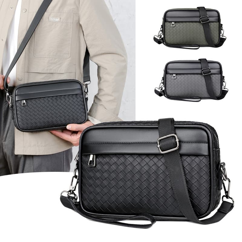 Cross-border new shoulder bag, outdoor crossbody bag, men's trendy and cool sports bag, multi-functional storage bag, portable small backpack batch