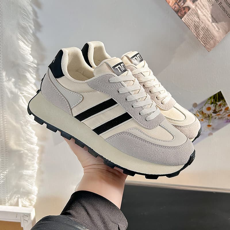 Forrest Gump Shoes for Women 2025 Spring New Women's Shoes Student Running Sneakers Women's K-Style Versatile Heightening Dad Shoes Trendy