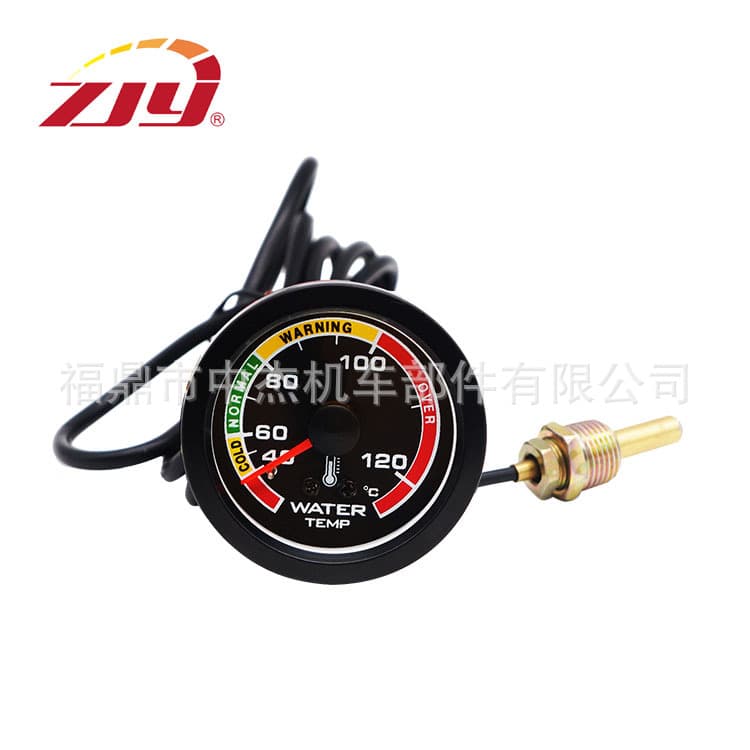 ZJY Zhongjie Gauge 2'' 52mm Water Temperature Gauge 40-120°C with Wire