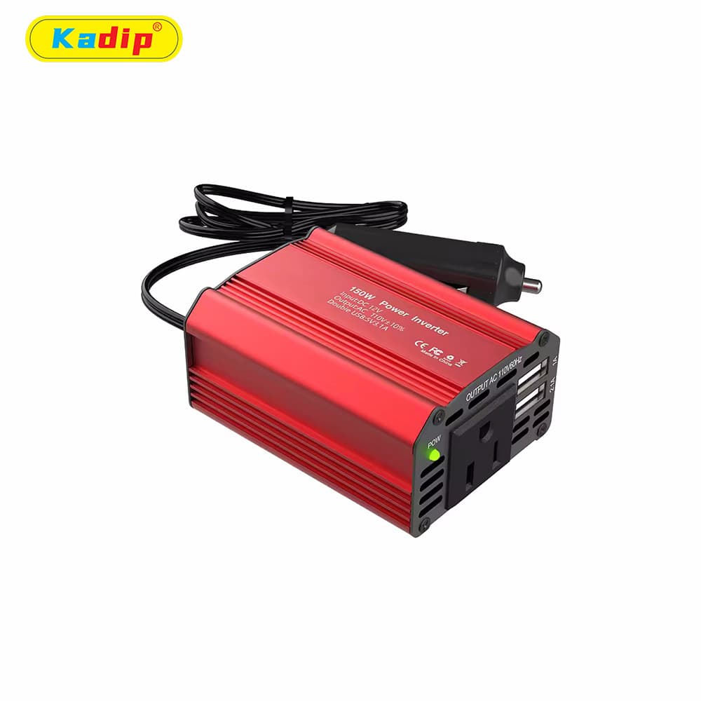 Cross-border New 150W Car Inverter 12V to 110V/220V Automotive Power Converter Voltage Booster