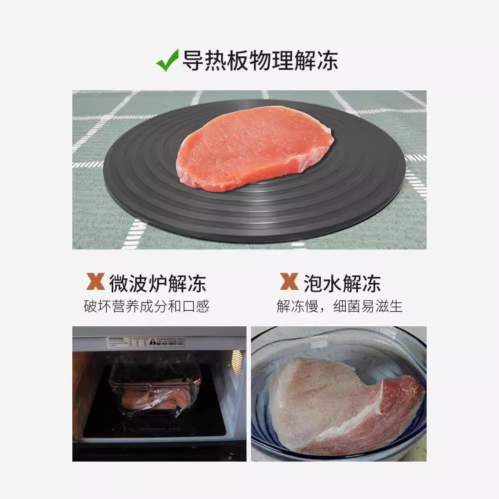 Household Gas Stove Heat Diffuser Plate Gas Stove Heat Conduction Disc Fast Defrosting Plate Aluminum Heat Conduction High Temperature Resistant