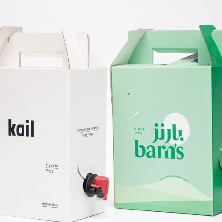 Cross-border Coffee Takeaway Box LOGO 1L 2L 3L 5L 96OZ Beer Beverage Box Bag-in-Box Butterfly Valve Set Box