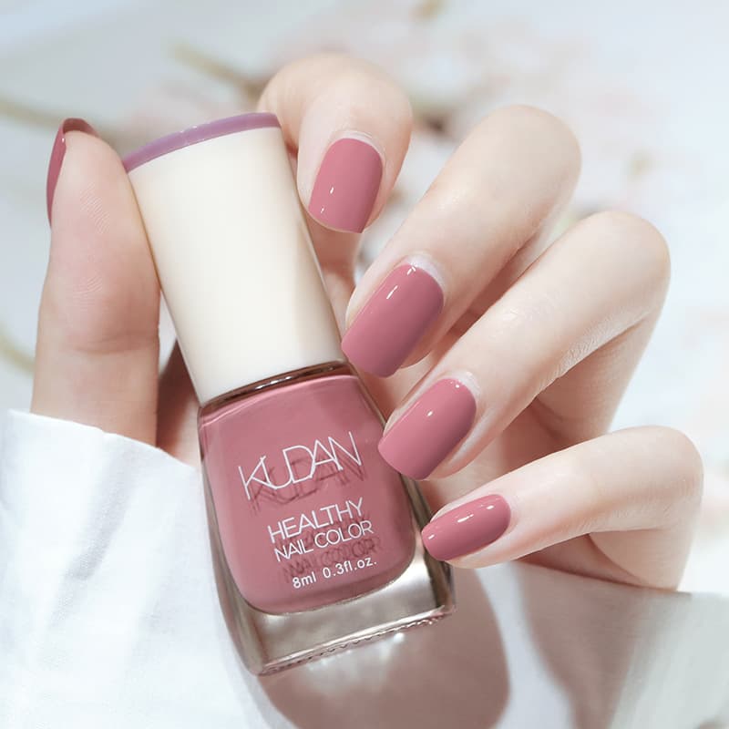 2026 Summer Brightening Fine Shimmer No-Bake Nail Polish, Non-Peelable, Transparent Glossy Base Coat, Nude Color, Colored Nail Polish