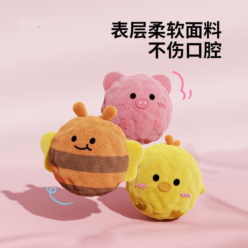 Pet Toy Cartoon Spike Ball Squeaky Toy Teeth Cleaning Self-Entertainment Dog Toy Pet Supplies