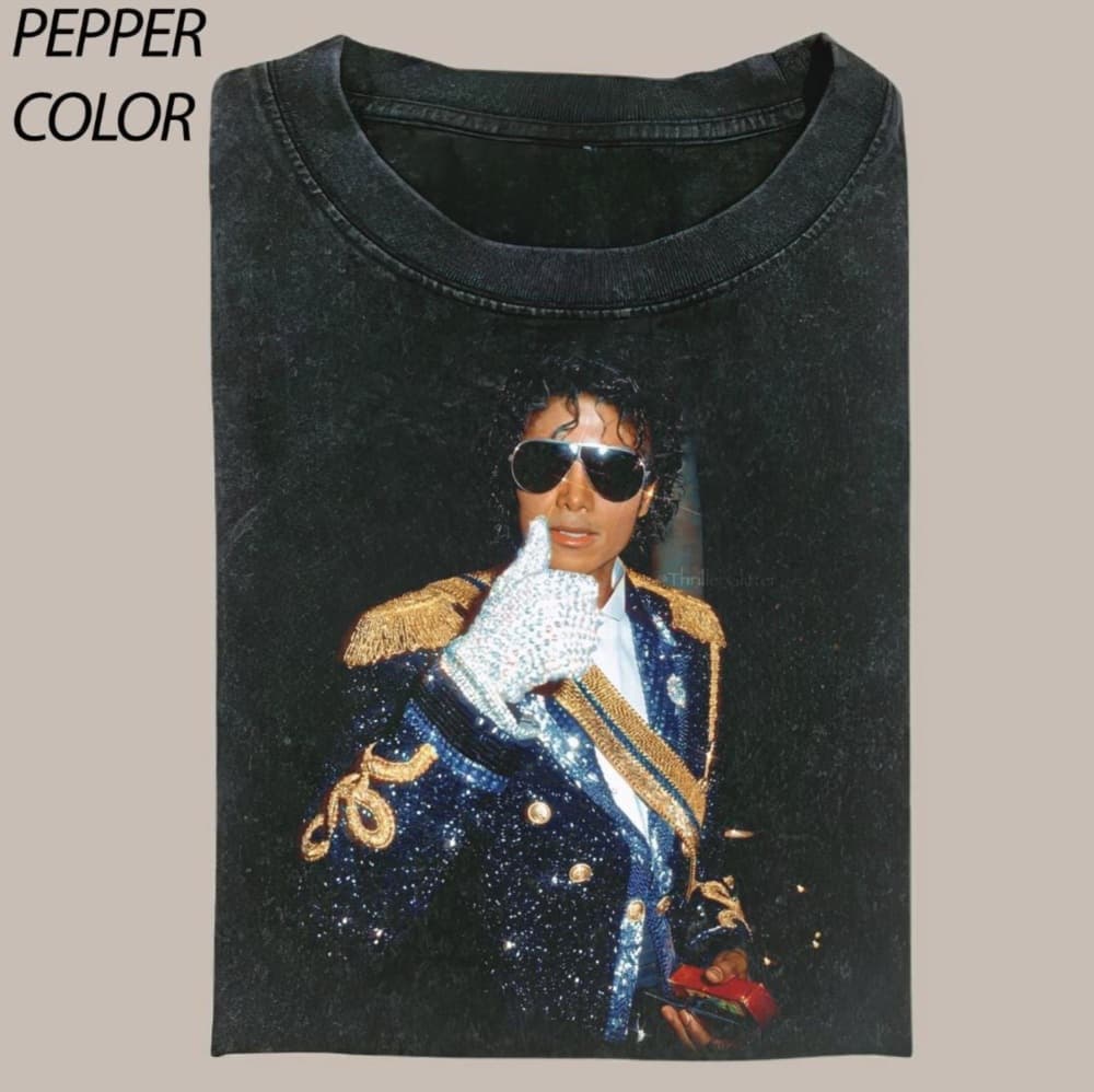 King of Pop Vintage 90's T-Shirt Michael Jackson 90s Retro