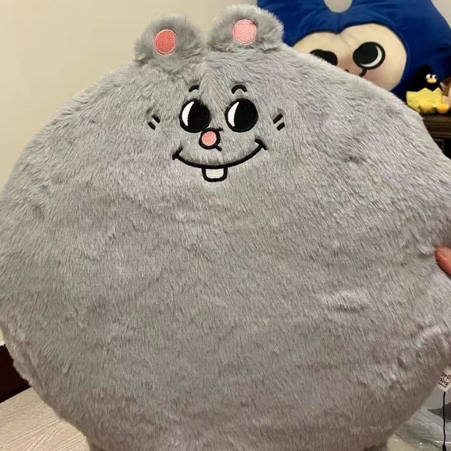 Douyin's same cartoon rat and Meiji plush toy doll pendant cute prosperous rat bag hanging doll