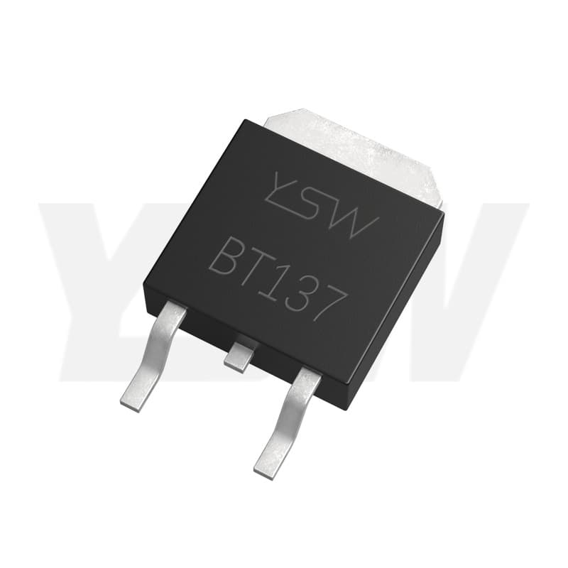 YSW Brand BT137-800E BT137-600E TO-252 Package Triac