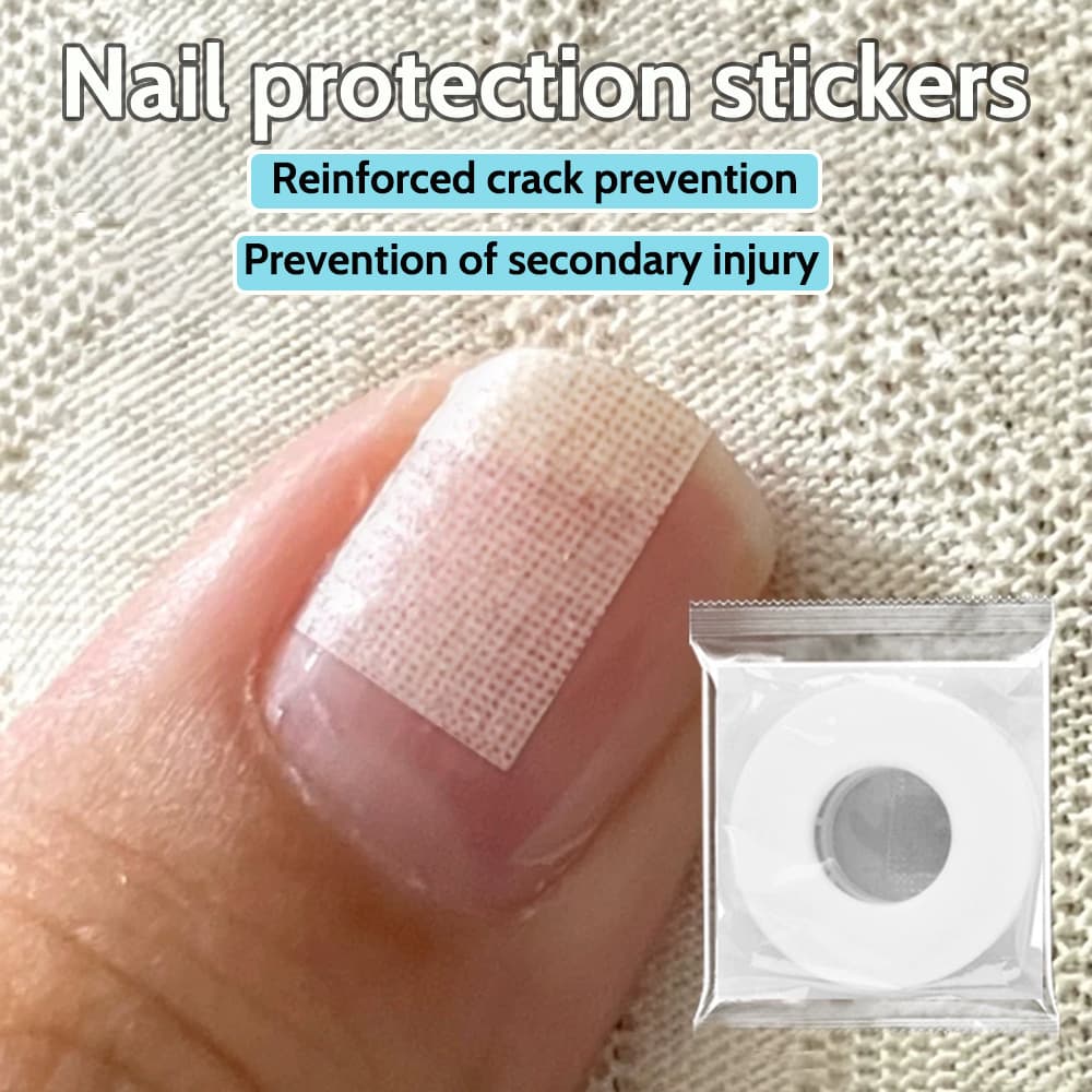 New nail repair special protective patch, reinforced nail surface to prevent breakage, breathable and waterproof nail art magic tape patch