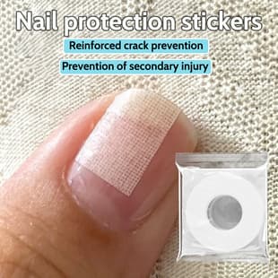 New Nail Repair Protective Stickers, Strengthen Nail Surface Anti-Breakage, Breathable Waterproof Nail Art Tool Adhesive Tape