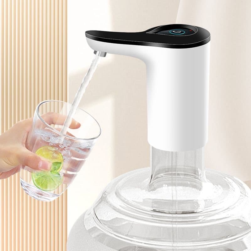 Bottled Water Pump for Large Barrels, Fully Automatic Pure Water Dispenser with Electric Drawing System