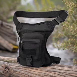 Wholesale Camo Tactical Leg Bag Men's Outdoor Multi-Tool Multi-Pocket Waist Pack Motorcycle Riding Waist Bag