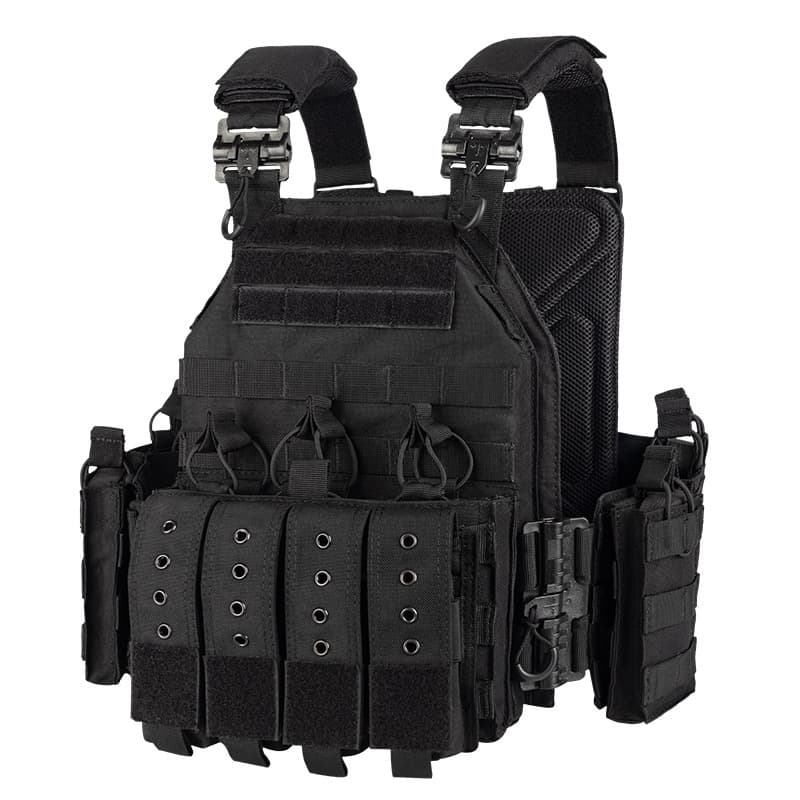 Outdoor Tactical Quick-Release CS Protective Combat Camouflage Tactical Vest