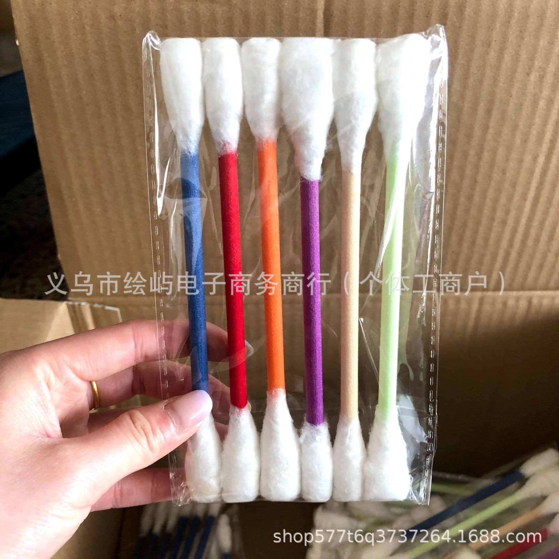 New Cross-Border Cat Toys with Catnip - Large Cotton Swab Cat Toy Stick