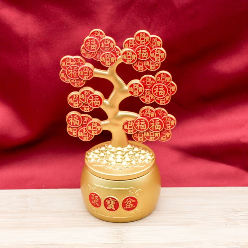 Carefully selected money tree cornucopia turning red oil money tree ornaments living room desktop office decoration gifts opening