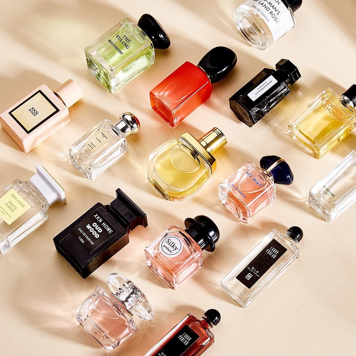 Big brand perfume foreign trade Q version sample Vietnamese perfume popular reverse black crow cocoa long-lasting fragrance popular perfume