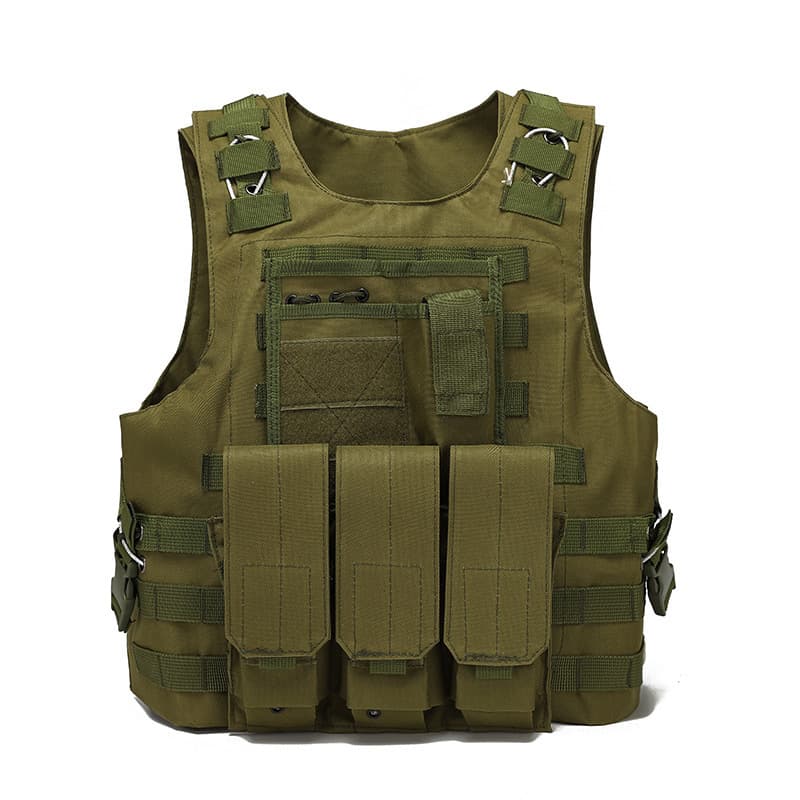 Lightweight Tactical Vest for Airsoft Combat, Outdoor Training Gear, Camouflage Tactical Vest