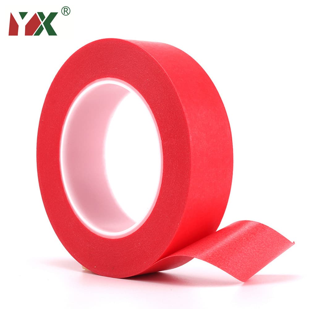PET composite red masking tape, circuit board special masking tape, spray tin baking paint, high temperature resistant red masking tape