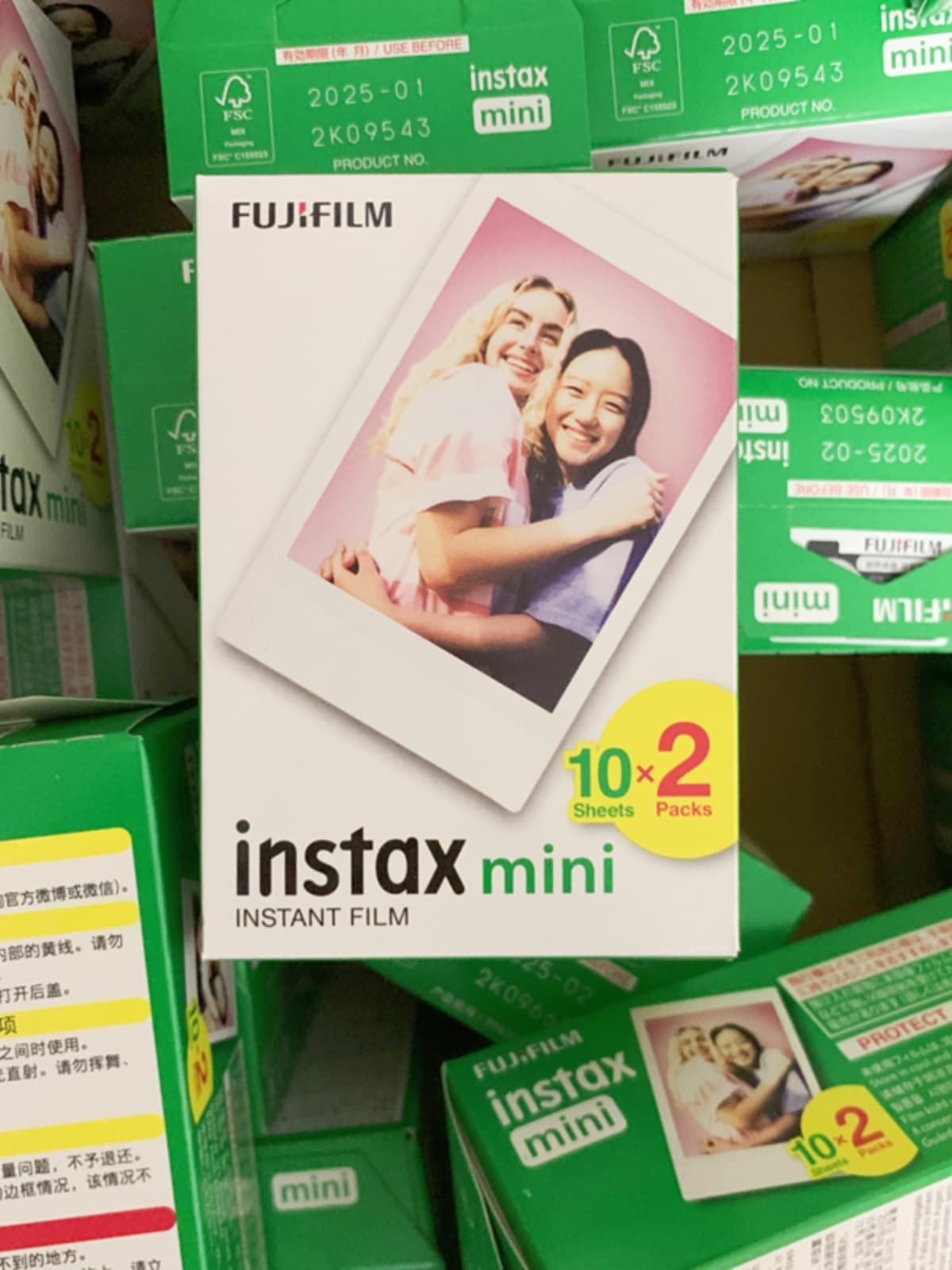 Fujifilm Instax Mini Film for Polaroid Mini 7/8/9/11/Mini 12/40/90 Universal Mini 3-Inch Film