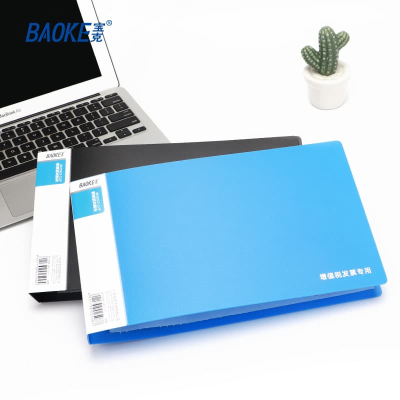 Baoke Vat Special Invoice Holder Fr1205 Office Financial Large Invoice Storage Holder Bill Holder