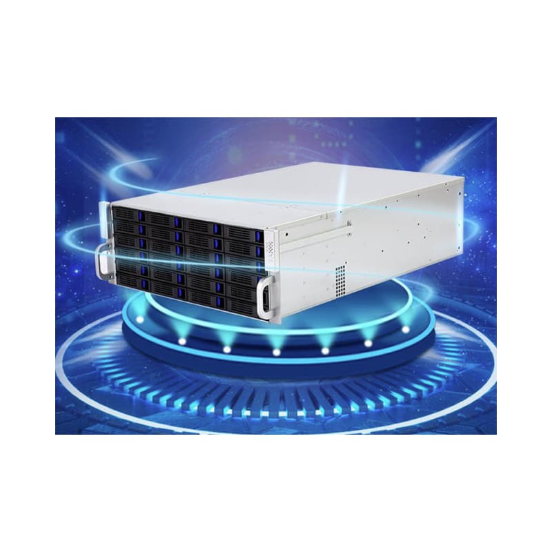 Yanhong Pan 4U 24-Bay Hot-Swap Rackmount Storage Server Industrial Control Chassis