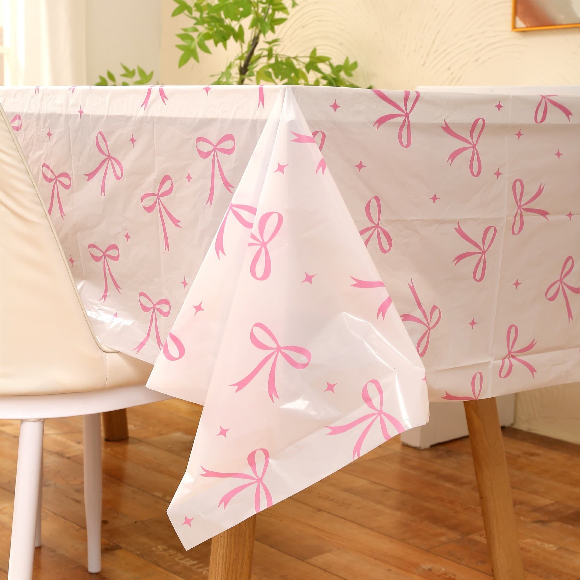Disposable pe tablecloth blue sky theme party tablecloth cloud tablecloth holiday decoration props party supplies tableware