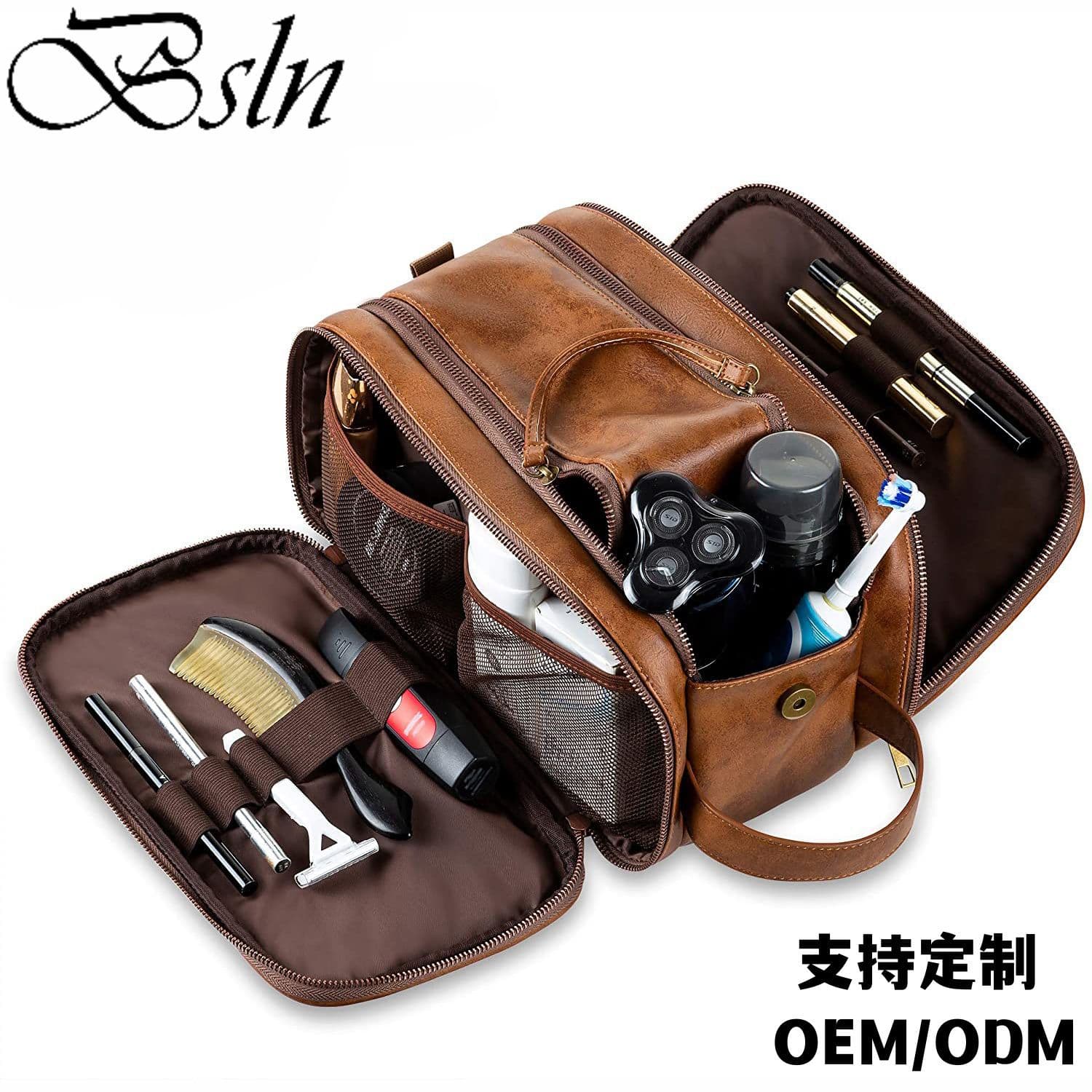 New Waterproof Men's Cosmetic Bag, Business Trip Storage Cosmetic Bag, Hanging Storage Bag, Cosmetic Toiletry Bag