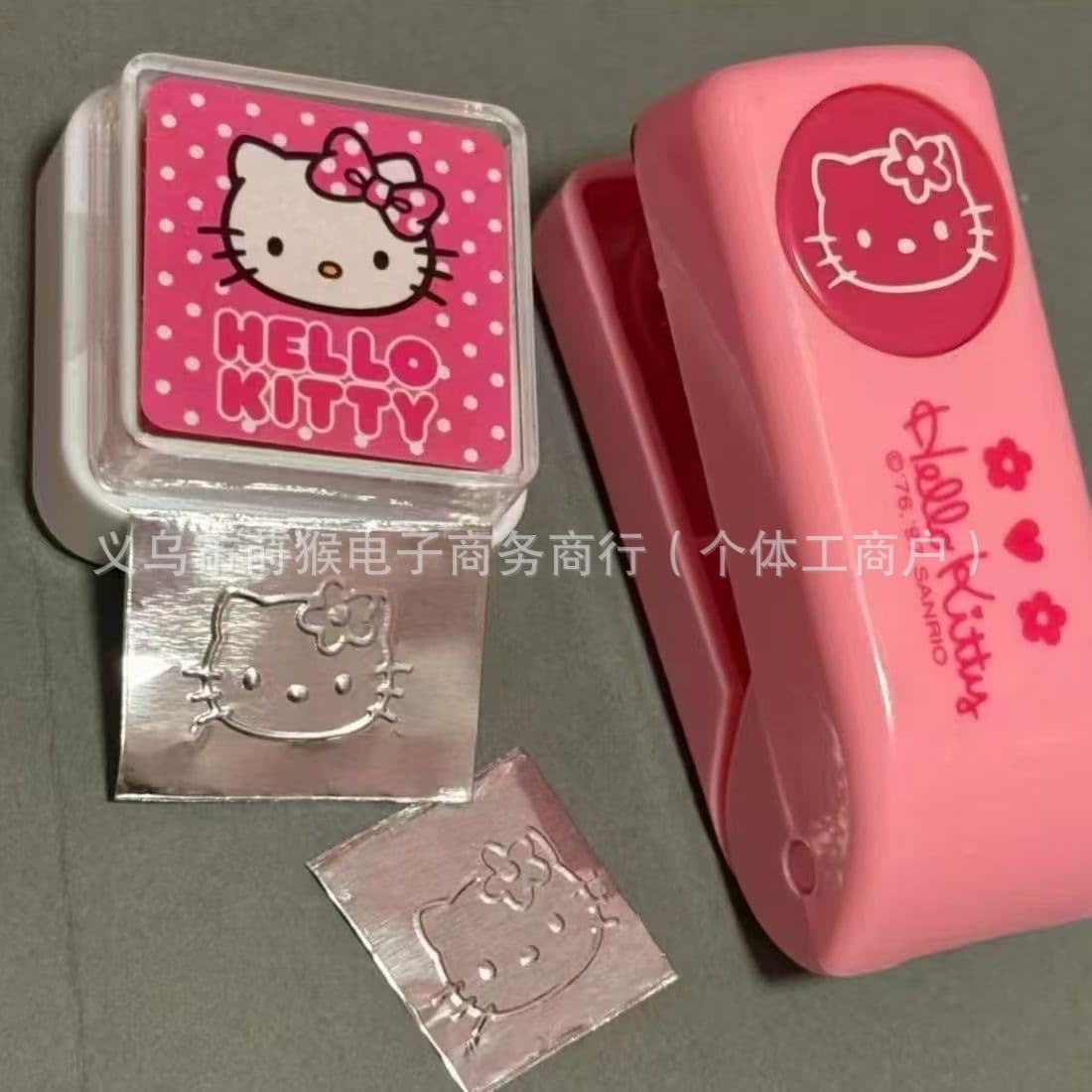 Hello Kitty Embosser Cute Cartoon KT Cat Embosser Vintage Style KT Cat Metal Embossing Stamp