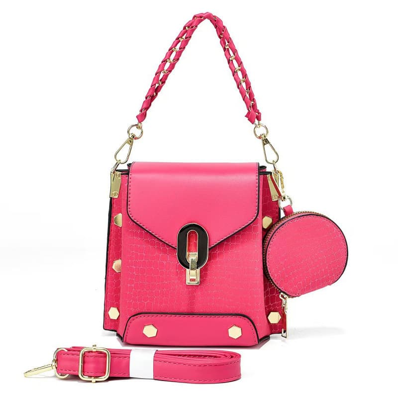 Fashion small square bag 2025 fashion handbag casual wide shoulder strap shoulder bag versatile crossbody bag cross-border bags