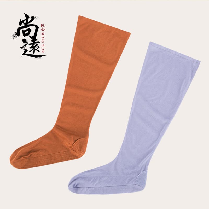 Shangyuan Spring Summer Monk Socks Series - Monk Socks, Cotton Monk Socks, Monk Shoes, Arhat Shoe Socks, Clergy Socks