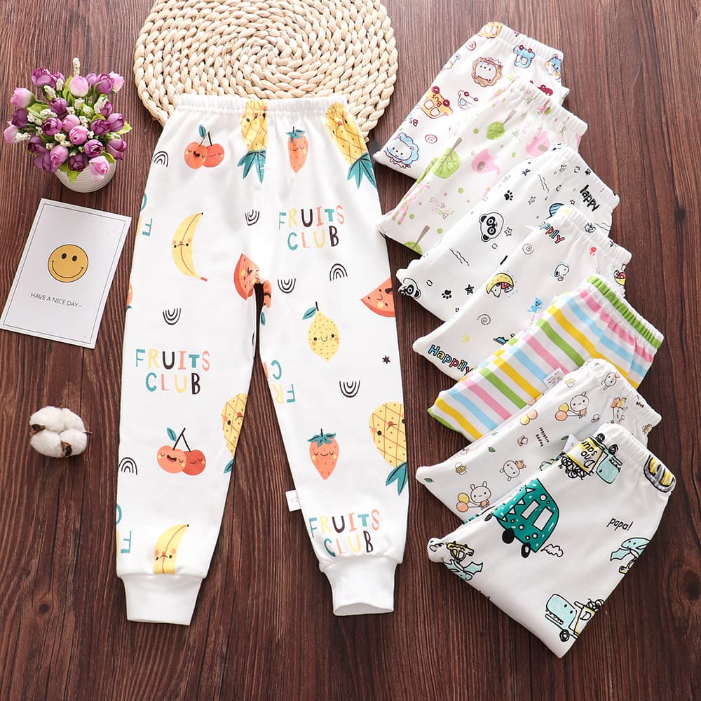 100% Cotton Seamless Children's Underwear, Girls' Underwear, Boys' Leggings, All-Cotton Wool Pants