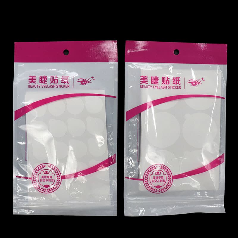 Professional Eyelash Technician Korean Film Pads for Lash Extension Glue Application and Extension Setting Drip Glue Pads Wholesale