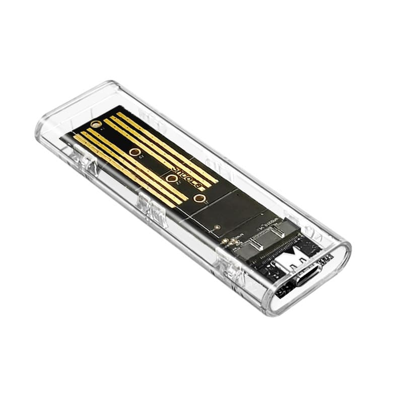 M.2 High-Speed Type-C Interface NGFF, NVME, NGFF/NVME Dual Protocol External Mobile Hard Drive Enclosure
