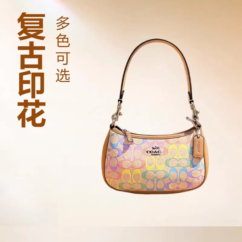 Koujia 2026 new high quality rainbow pink series armpit bag pillow bag