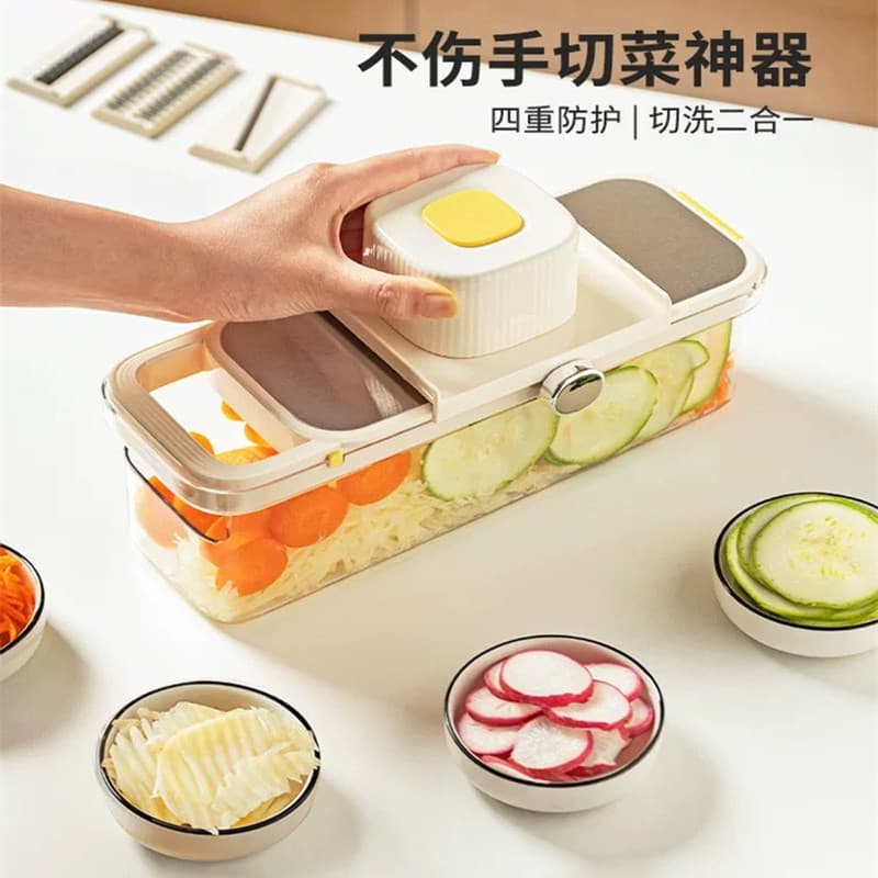 New Vegetable Slicer Grater Multi-Functional Kitchen Potato Shredder Cutter Slicing Machine for Home Use