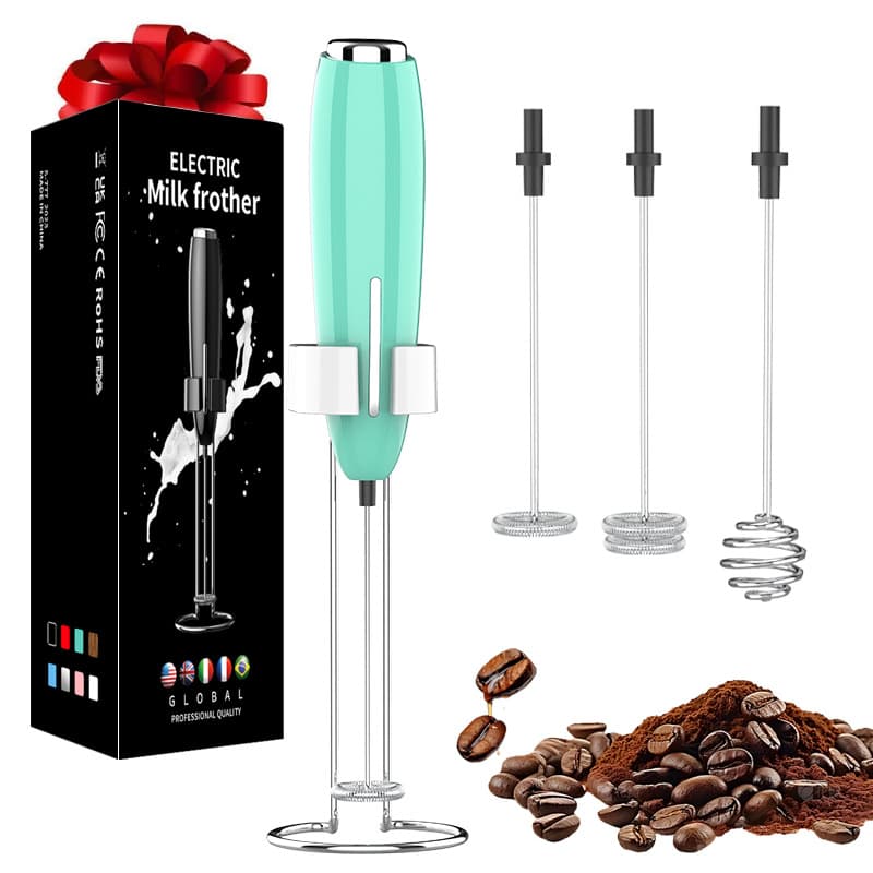 New Milk Frother Coffee Frother Electric Milk Frother Handheld Egg Beater Milk Stirrer